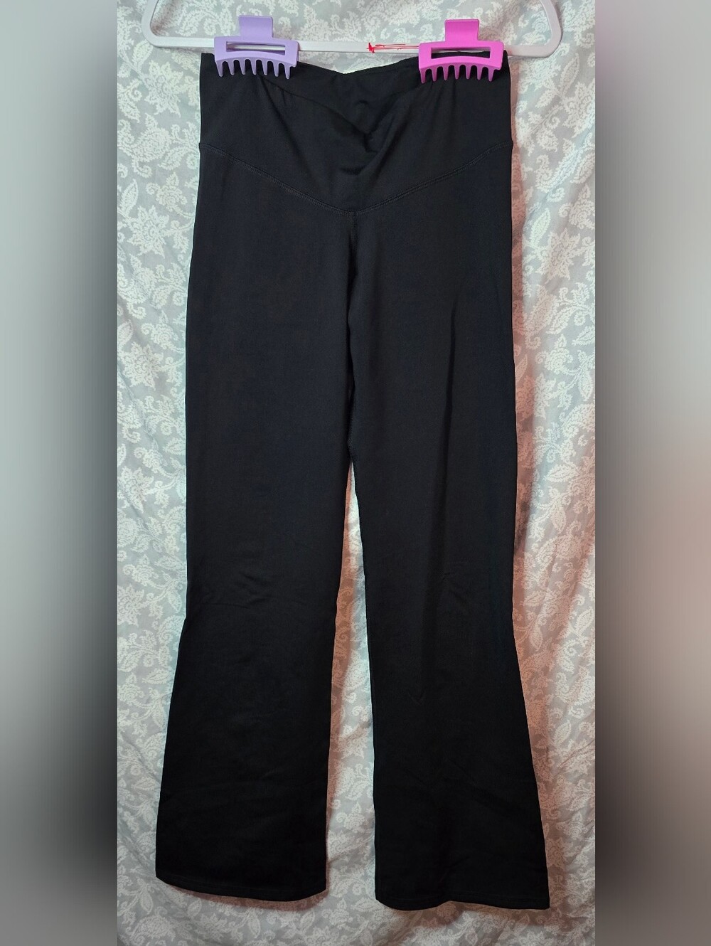 C9 Champion Women’s Black Stretch Wide-Leg Pants Small NWOT